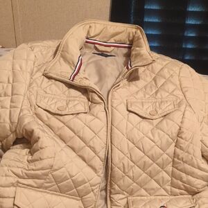 Quilted Tan Jacket for Women